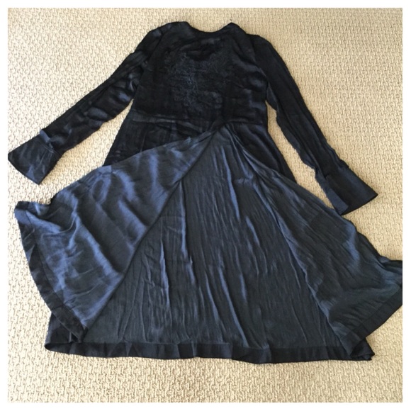 Free People Black New Day Embroidered Tunic.  NWT. - Picture 8 of 8